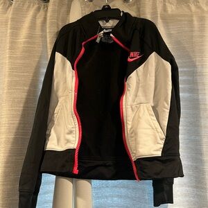 Nike Women's Black and White Jacket